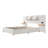 Panel Headboard Upholstered Platform Bed With Headrest-387334860-387334835