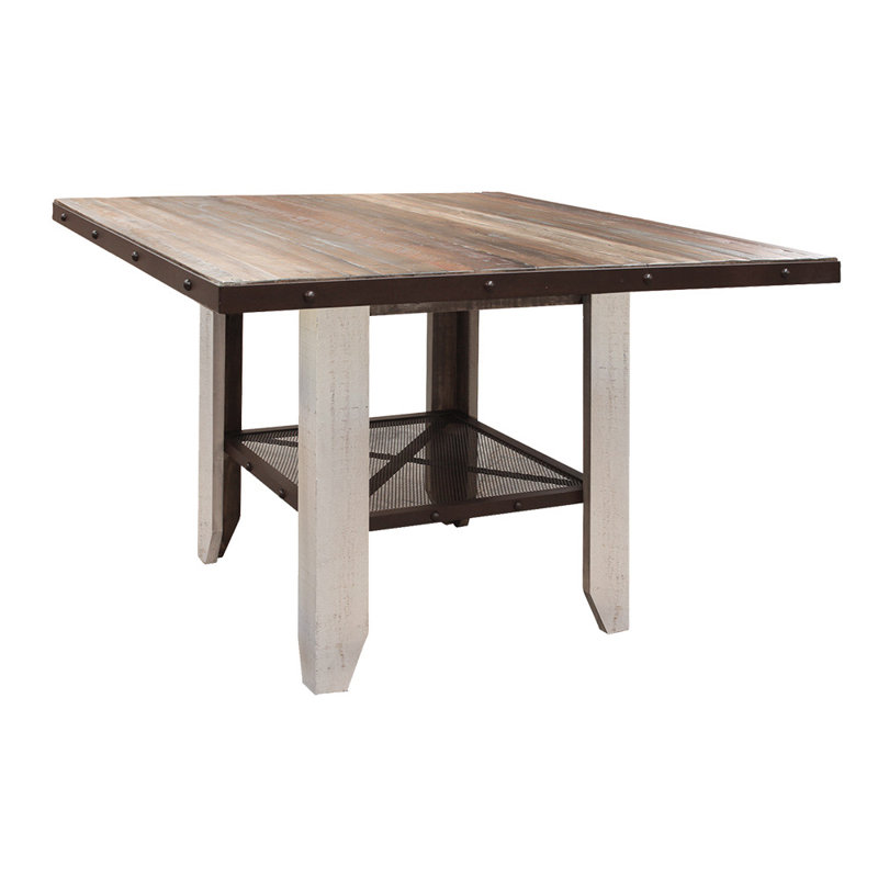 Dodge Square Dining Table, White