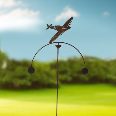 Tashina Metal Transportation Garden Stake