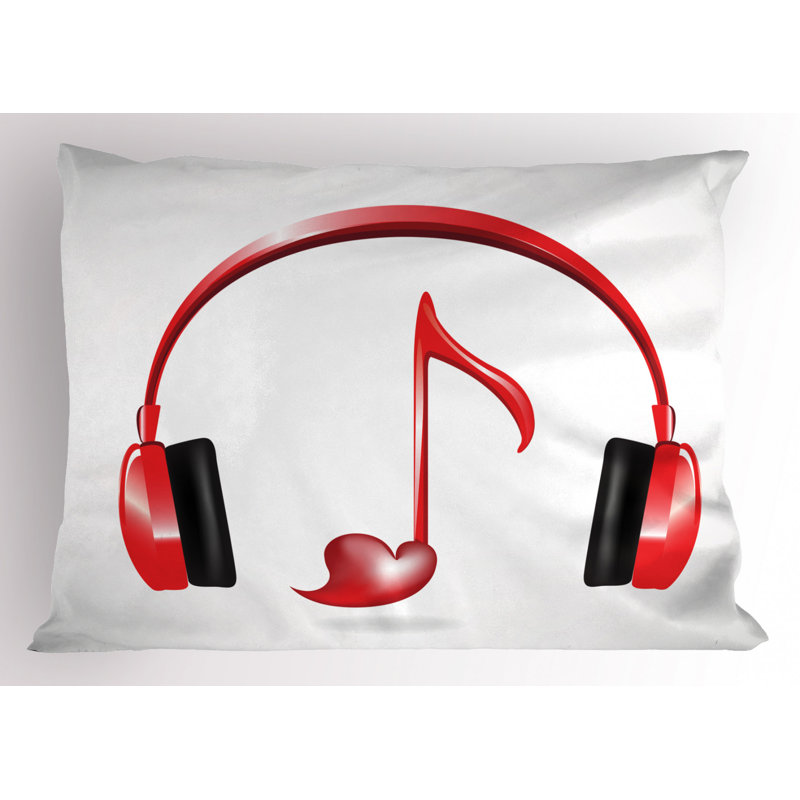 Music Polyester Sham Set, Twin