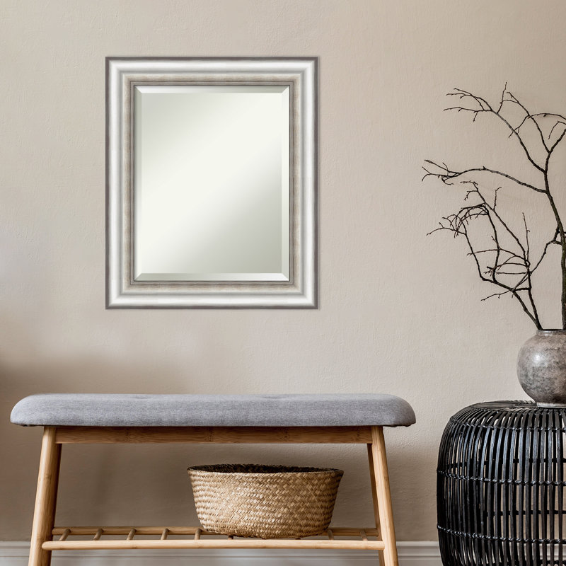 Tuohy Flat Wall Mirror, 25.25" x 21.25"