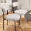 Chaise rembourrée moderne Sherpa Boucle-715033415-715033419-730174148