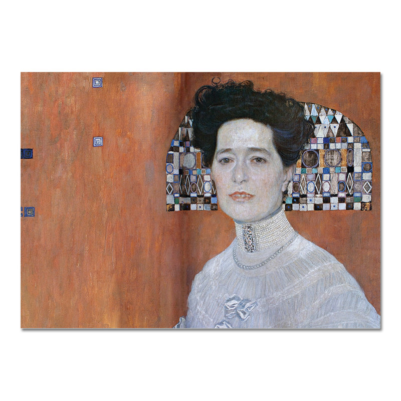 Close - Up Detail Of Frietza Riedler by Gustav Klimt - No Frame Painting on Plastic / Acrylic, 65cm H x 95cm W