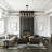 36"/48"/60" Dimmable Round Crystal Cup Large Chandelier-958801309-958801308
