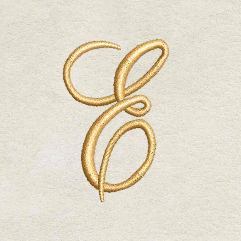 Winston Porter Zakaryan Bath Towel Letter E