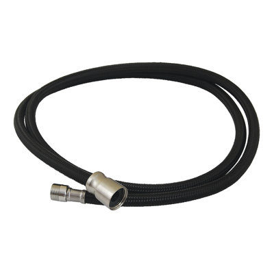 Boyau d'arrosage en nickel noir LSSPRHOSE598C de 59 po Kingston pour robinet de cuisine, nickel brossé