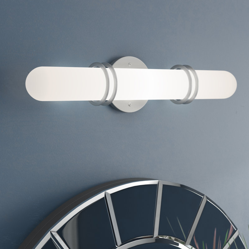 Franko 3 - Light Dimmable Bath Bar, Brushed Nickel