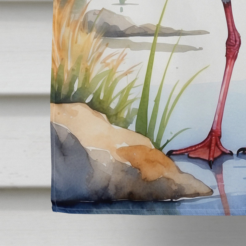  Drapeau de la maison d'oiseaux, Barge hudsonienne