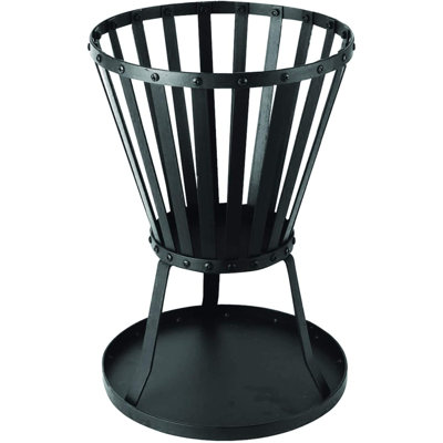 Mckinsey Round Cast Iron Smokeless Fire Pit