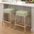25'' H Wicker Patio Bar Stool-99420158