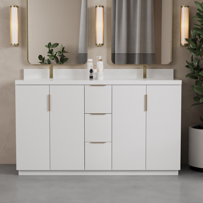 Meuble-lavabo double Varnam