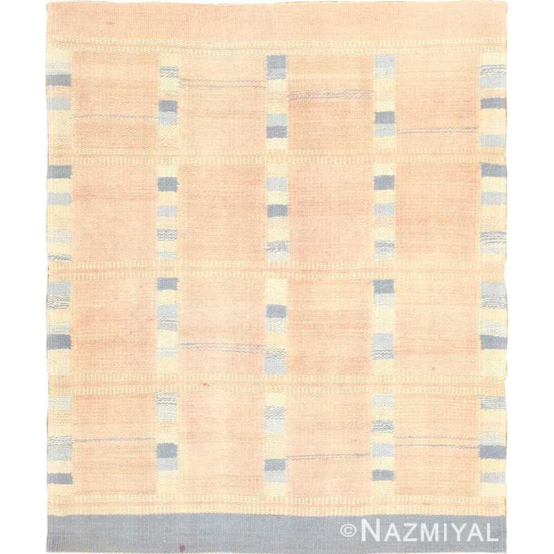 Petit tapis kilim d'inspiration scandinave moderne