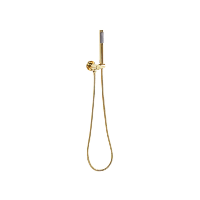 JAVIRA 1 Handle Bathroom Bath Shower Mixer Bath Filler with Diverter, Gold