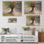 Arbre sur toile, impression de nature quatre saisons - Arbre avec quatre saisons-2106505442-2106505441-2034200484
