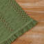 Chemin de table Boho vert sauge pour les décorations pour la maison d'été 12 x 72 pouces petite maison de campagne rustique en macramé tissé en jute et commode à café décorative