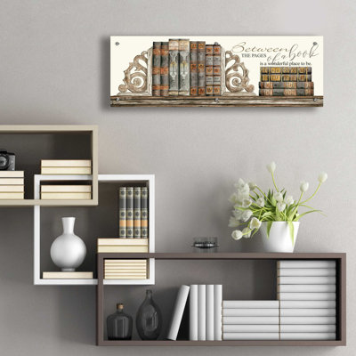 'Between the Pages of a Book' by Cindy Jacobs, Acrylic Glass Wall Art