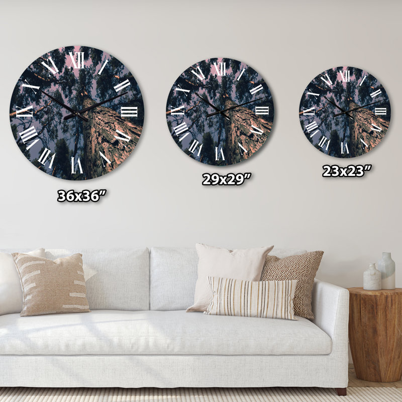 Horloge murale très grande, Moyen