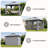 10 Ft. W x 13 Ft. D Galvanised Steel Canopy