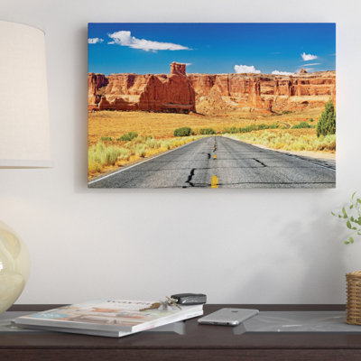 « paysages drive » par philippe hugonnard,, reproduction de photo sur toile tendue