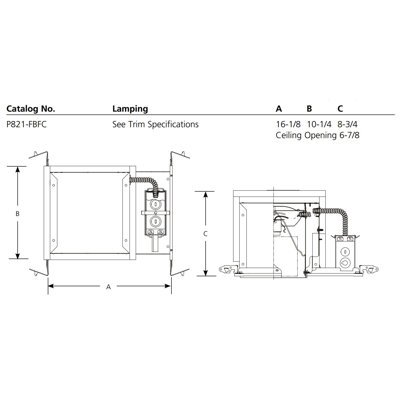 Nouvelle construction de boîtier encastré