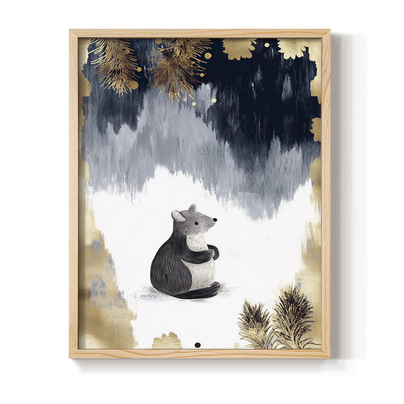«Christmas Holiday Art CLII», reproduction d'art encadrée