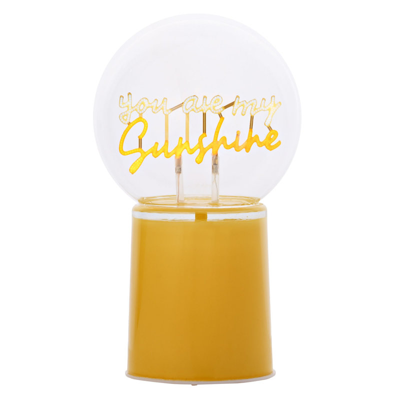 Glass Novelty Lamp