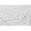 12" x 12" Marble Herringbone Mosaic Wall & Floor Tile