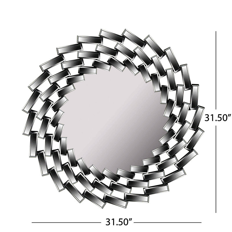 Miroir irrégulièrement décoré pour la maison