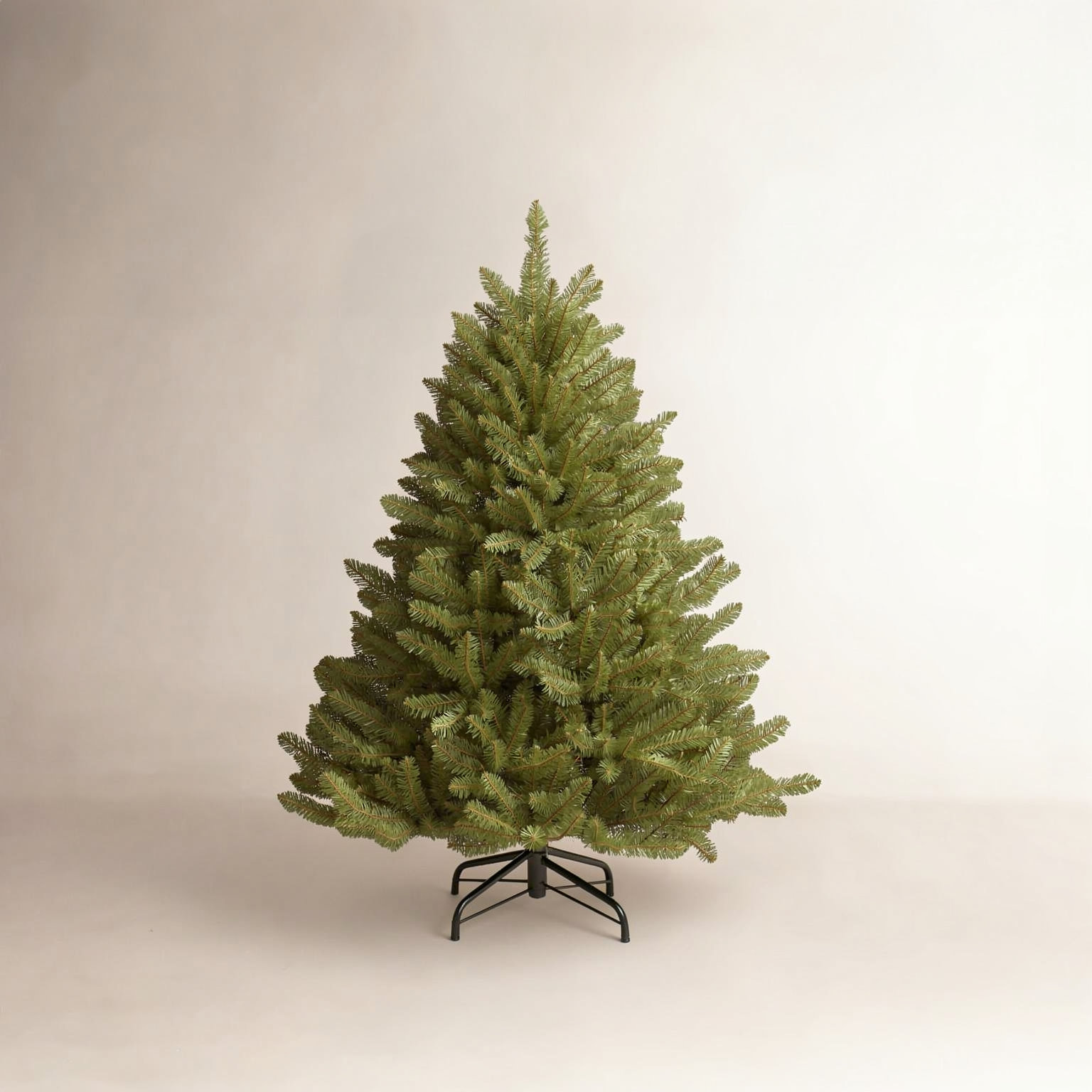 Flocked 9' Pre-Lit Fir Christmas Tree, 9' H