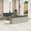 231cm Wide Patio Sofa with Cushions