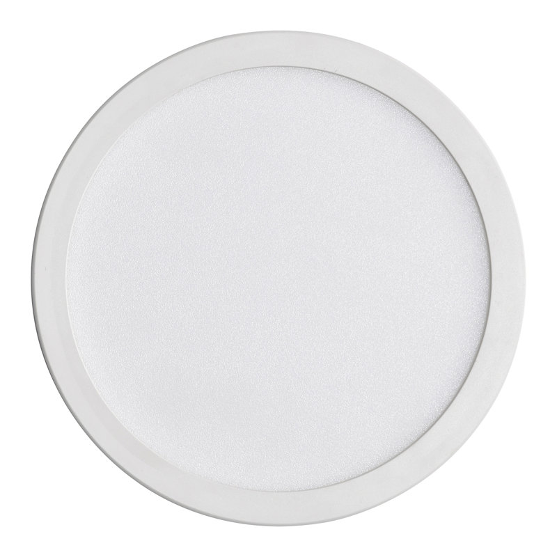 Plafonnier encastré à DEL blanc encastré 3000k 4000k 5000k, H 0,63 po x l 12 po x P 12 po