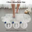 Tapis de bain décoratif décoratif 40 x 18 - Tapis ultra-absorbant à séchage rapide avec envers en caoutchouc antidérapant-114646147
