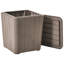 Beliani SARANDI 40cm W 50L Polypropylene Deck Box