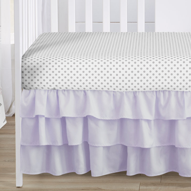 Literie 6 pièces pour lit de bébé Boho Floral Girl Sweet Jojo Designs + respirant
