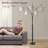 Smart 80" 5-Light Arc Floor Lamp With APP & Remote, Adjustable Heads, Dimmable 3000K-6000K For Living Room-1668043365