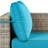 7-Piece Outdoor Sectional Sofa Set With HDPE Wicker, Cushions & Coffee Table, Modular Patio Conversation Set-991228329
