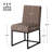 19.9'' H Striped Polyester Fabric Upholstered Side Chair (Set of 6)-1993467866-1995259318