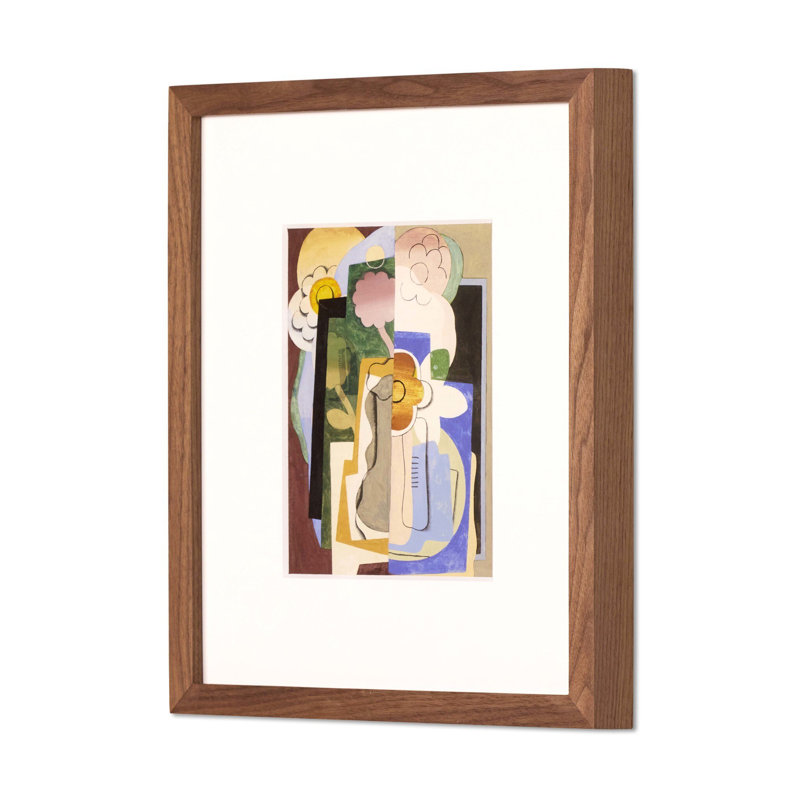 Vase de Fleurs - Pure Framed Painting, H 18" x W 16"