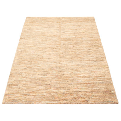 Natural Beige Tapestry Kilim 5'2" x 8'0"