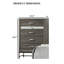Commode de style contemporain 4 tiroirs 1pc