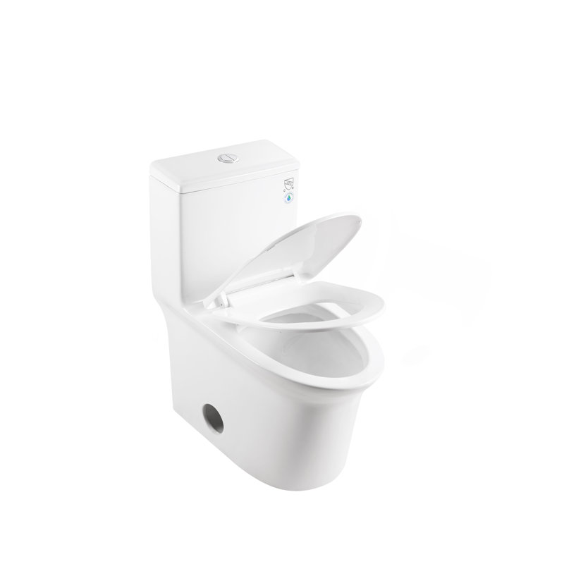 Toilette une pièce à chasse d'eau 1,1 / 1,6 GPF