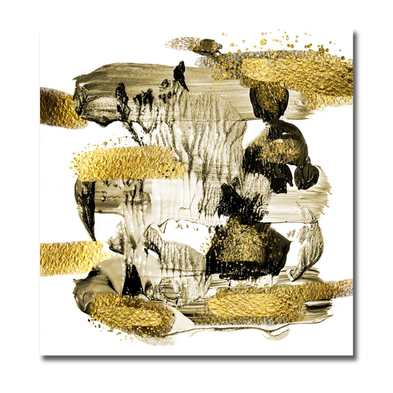 Golden Union Print, Acrylic, 46" H x 46" W x 1.5" D