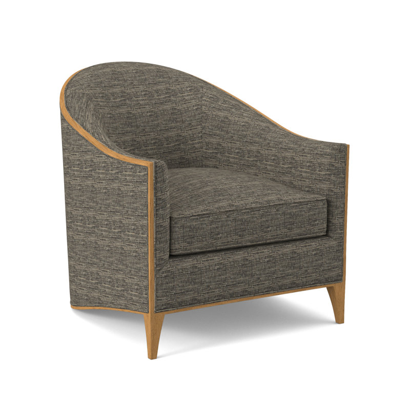 Atelier Barrel Chair, Amber, Libby Linen