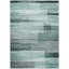 Tapis bleu sarcelle lavable à la machine intérieur / extérieur Xhevrie-112027967