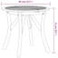 Cormarion Round Acacia Solid Wood Outdoor Dining Table-1928910629
