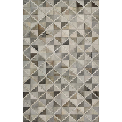 Tapis gris Abinesh