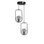 Lustre industriel scandinave, 100% métal, hauteur 27,6 po x 9,8 po de diamètre | Peinture séchée au four et revêtement dégringolé | Douille E27, 40 W maximum | Finition noire élégante pour la décoration et l'éclairage de maisons modernes-232450812-232450815