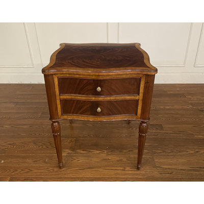 Serpentine End Table