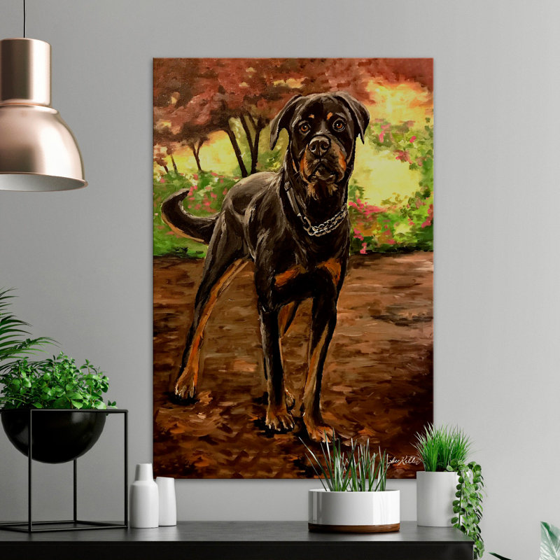 Lee Keller - Wrapped Canvas Painting, 76cm H x 51cm W