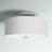 Baileigh Fabric Semi Flush Mount-1011967532-1011967535